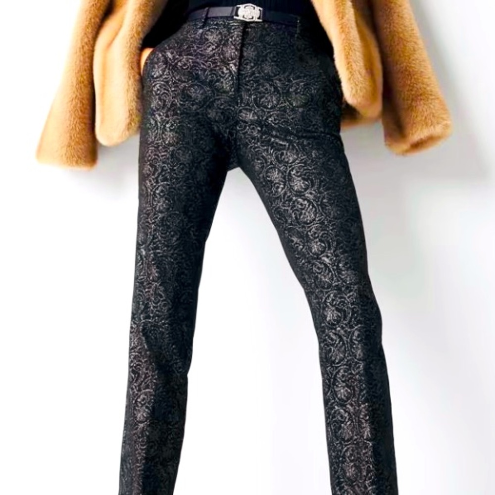 WHBM Extra High Rise Slim Ankle Pant - Sz 0 Long